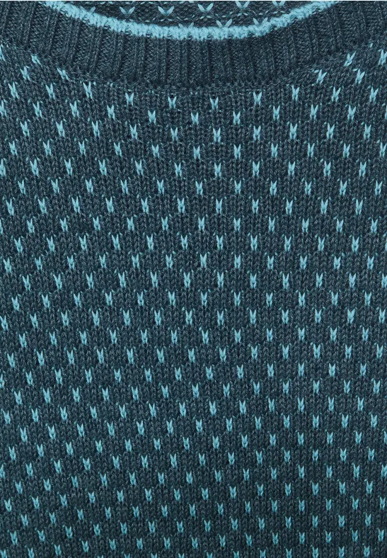 CECIL Pull-over en tricot structuré 