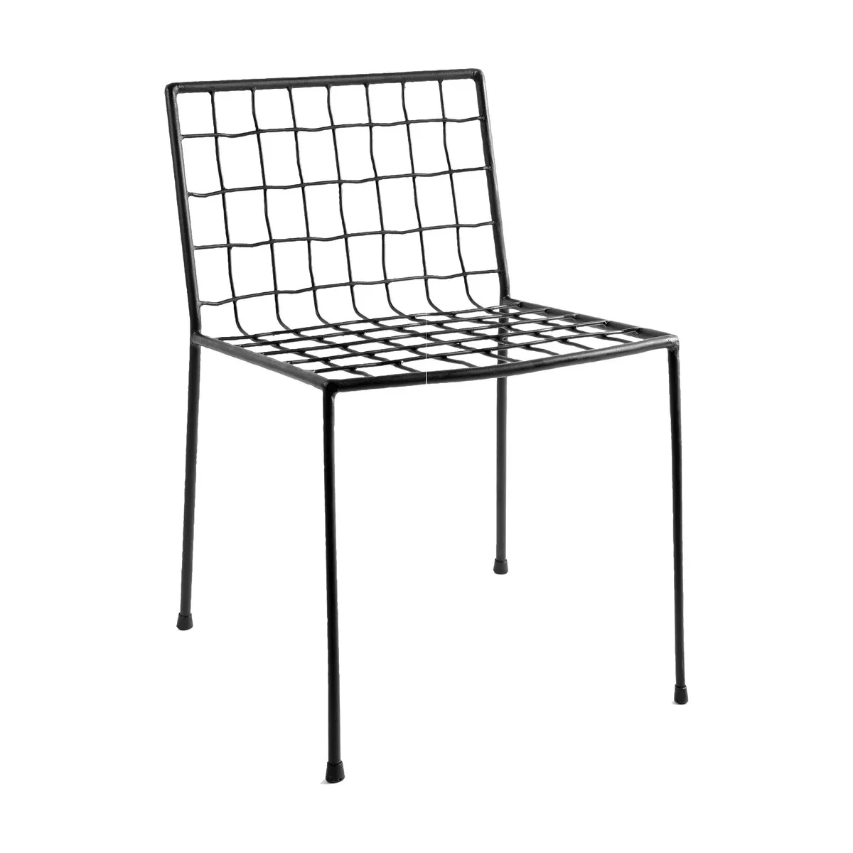Chaise en métal noirCommira