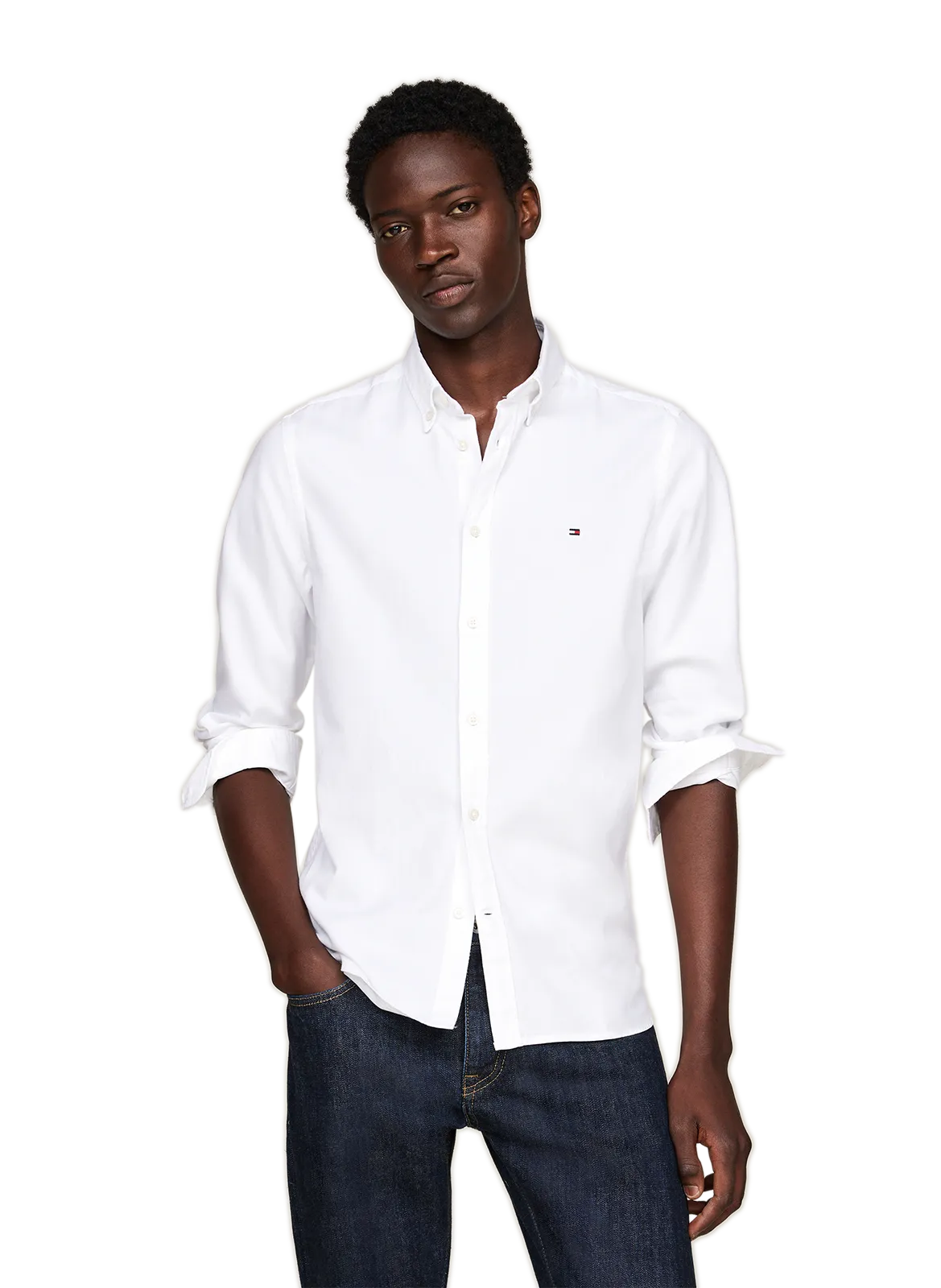 CHEMISE EN COTON - TOMMY HILFIGER pour HOMME | Printemps
