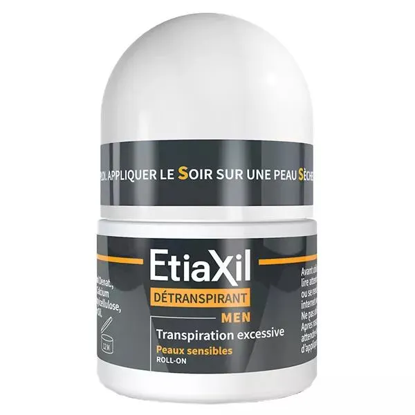 Etiaxil Déodorant Détranspirant Men Transpiration Excessive 15ml
