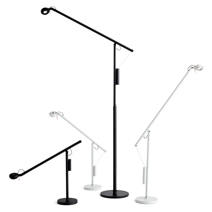 Hay - Fifty-Fifty Mini LED lampe de table, soft black