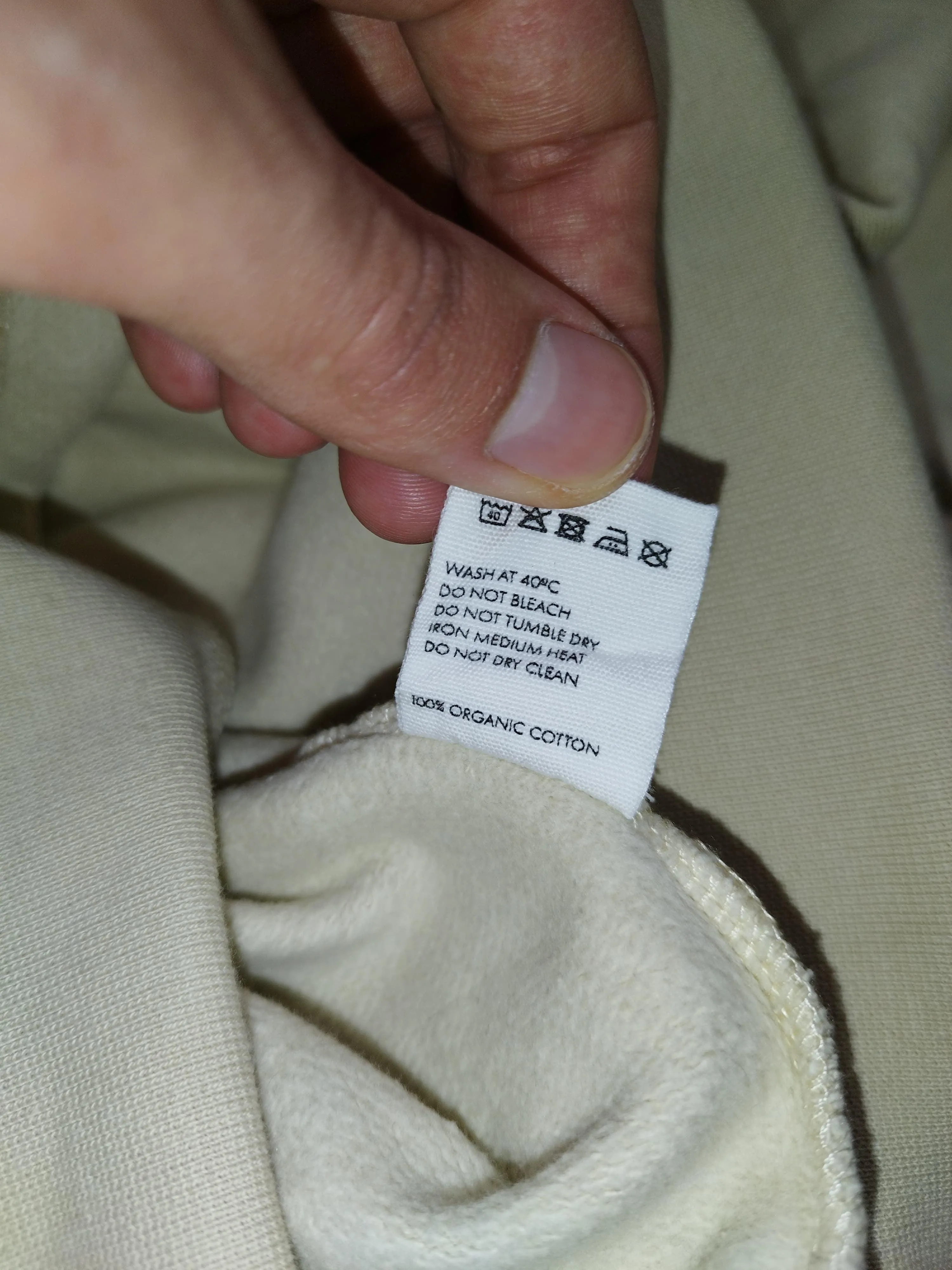 JACQUEMUS - Pull à capuche crème taille L