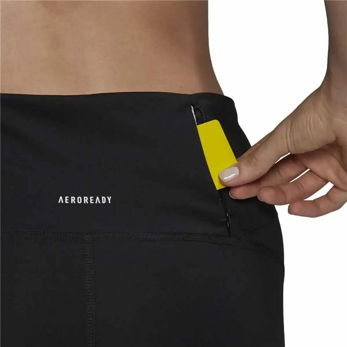 Leggings de Sport pour Femmes Adidas Own The Run 7/8 Noir 