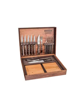 Mallette barbecue Tramontina Churrasco 15 pièces