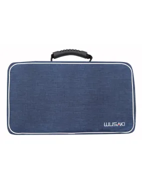 Mallette couteaux Wusaki bleue vide pour 21 ustensiles