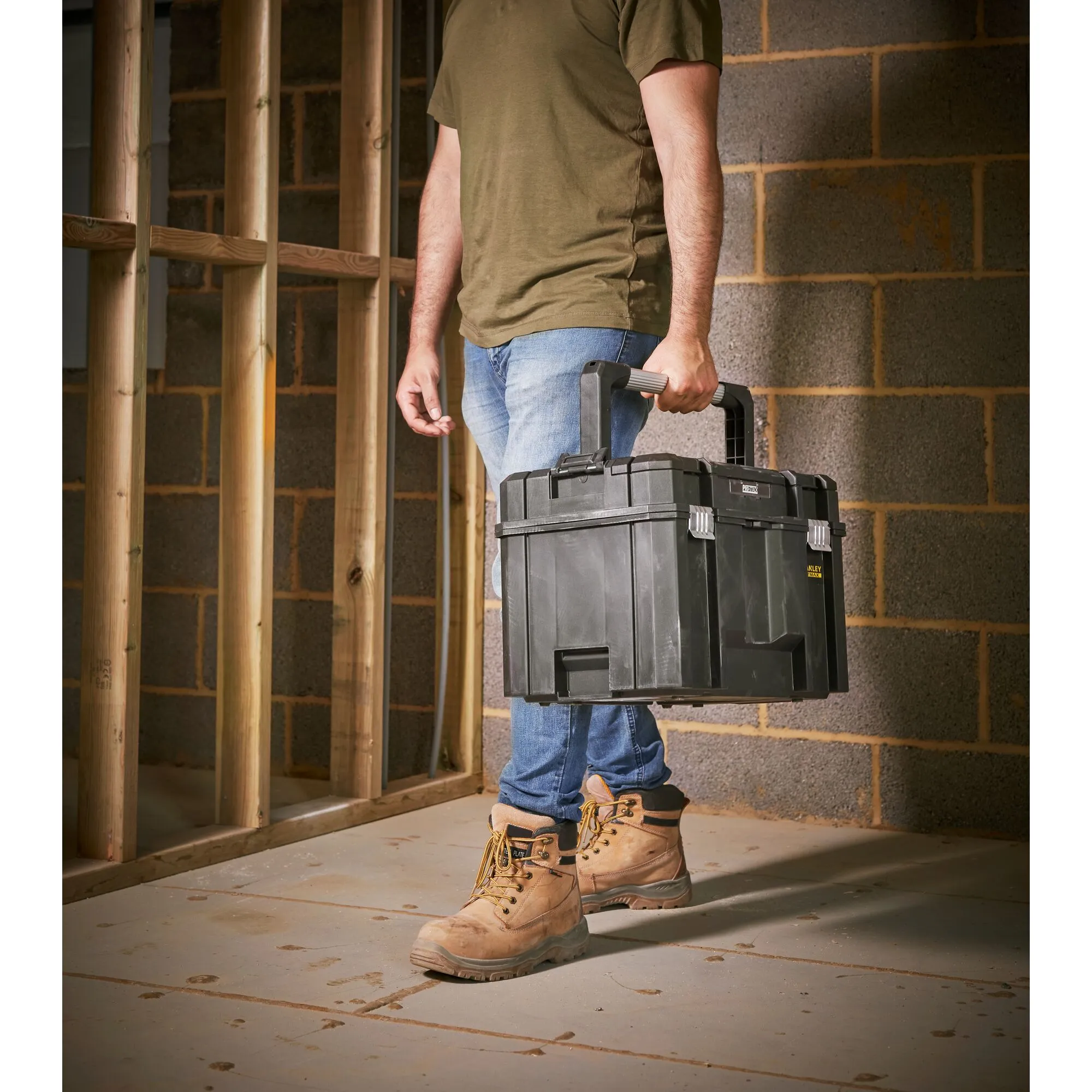 Mallette profonde PRO-STACK™ STANLEY® FATMAX® avec organiseur supérieur