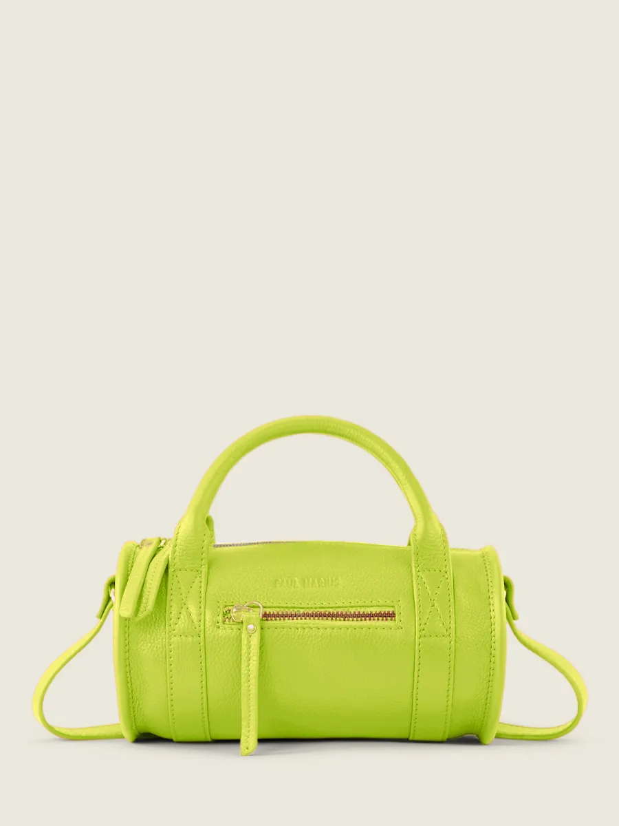 MINI SAC À MAIN CUIR VERT FEMME Charlie Sorbet - Pomme