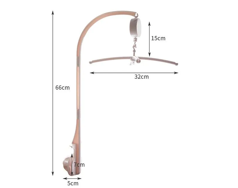 Mobile bébé en bois 