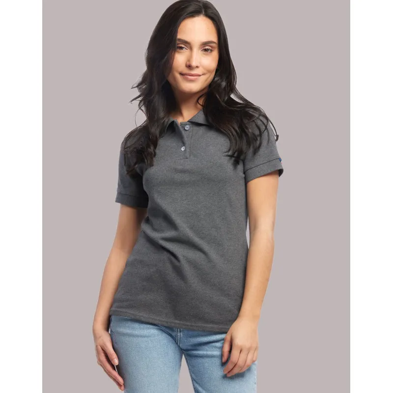 Polo femme Beauvoir fabriqué en France en 100% coton biologique