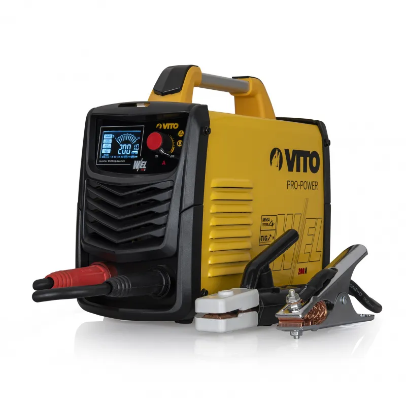Poste a souder inverter Soudure MMA TIG Torche TIG +12 baguettes Ø 2.5 mm + Cagoule Soudage Automatique Mallette luxe VITO