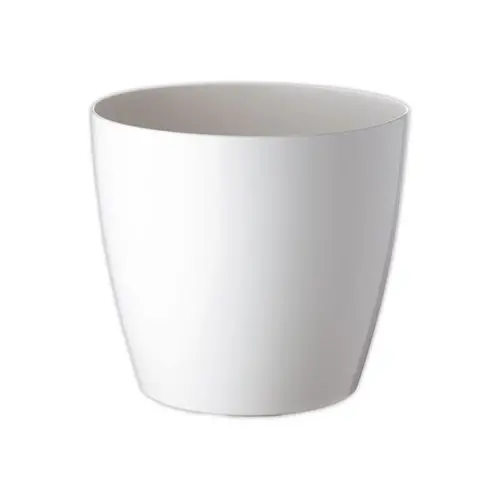 Pot rond SAN REMO diam 20 cm blanc