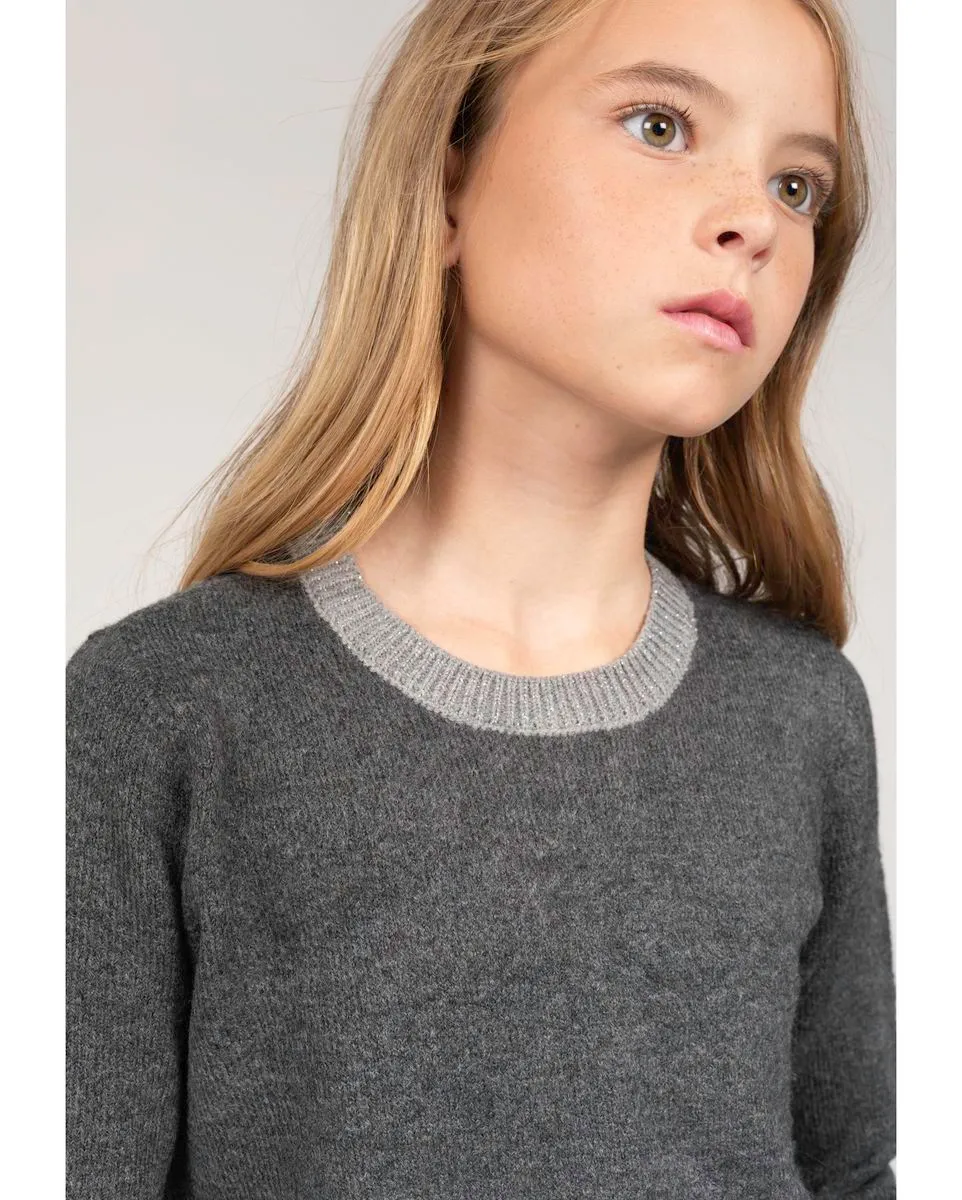 Pull manches longues Enfant MONICA PU G Gris
