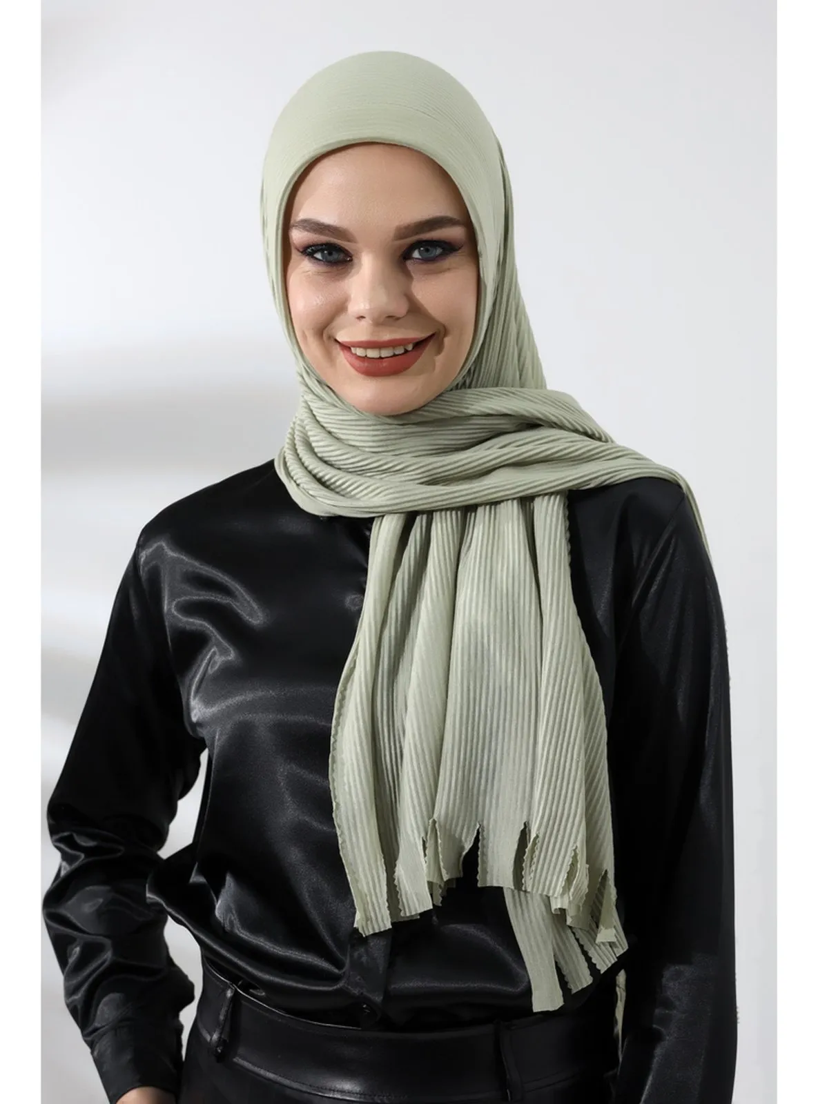 Sea Green - Plain - Shawl - online