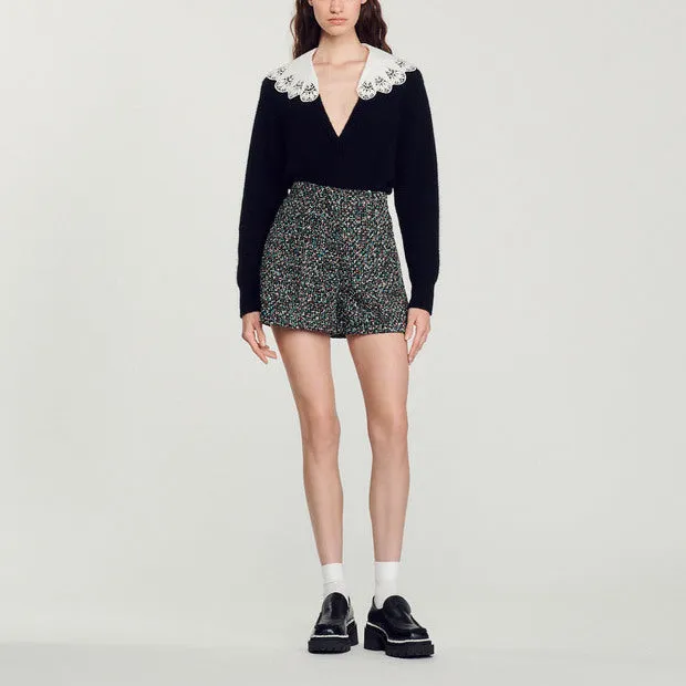 Short en tweed