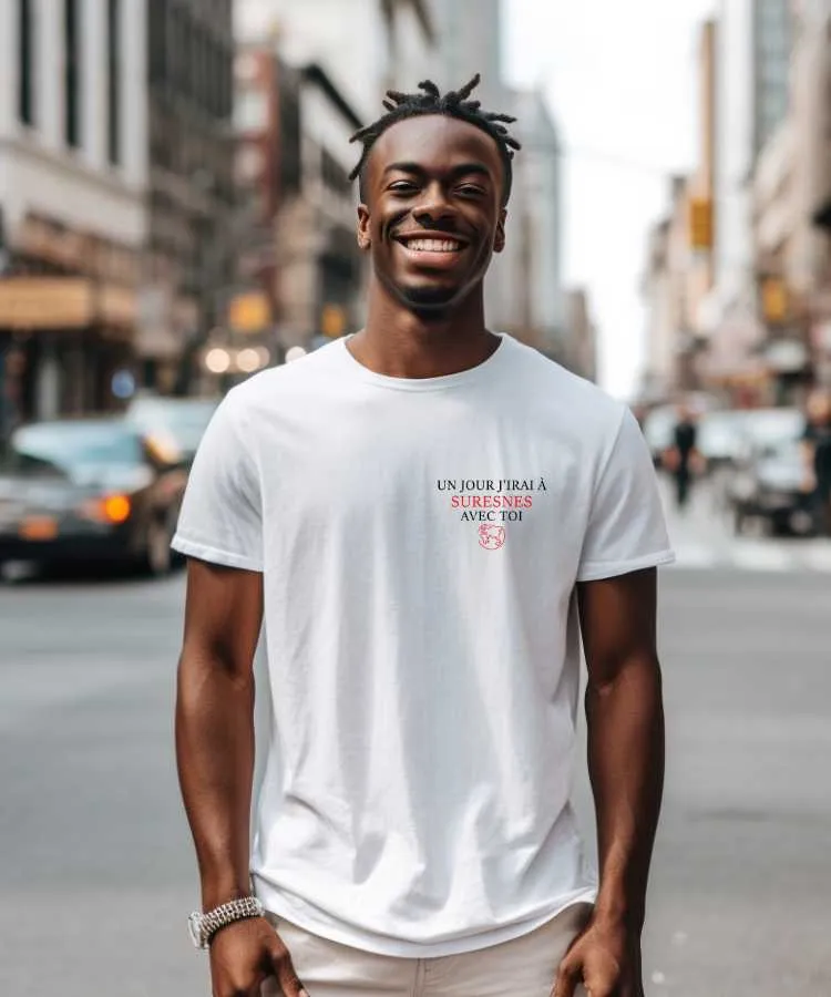 T-Shirt Un jour j'irai à Suresnes avec toi