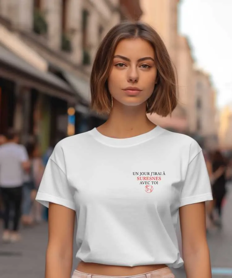 T-Shirt Un jour j'irai à Suresnes avec toi