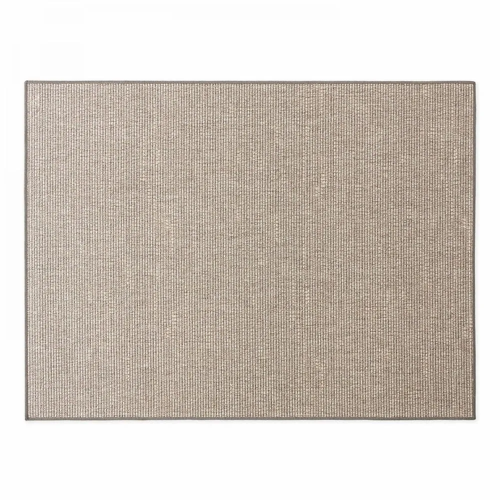 Tapis rectangulaire en polypropylène 160x230cm terre oviala